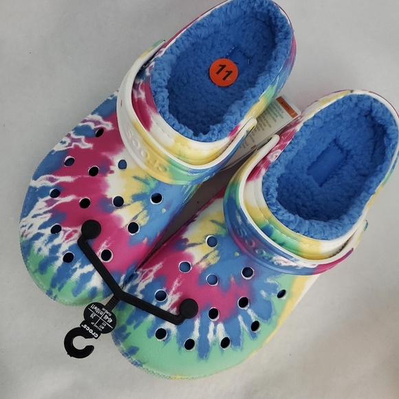 Crocs Classic Lined Tie-Dye Clog main image 5